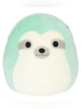 Squishmallows Aqua Sloth Green White Stuffed Animal Large 20 Inches KellyToys